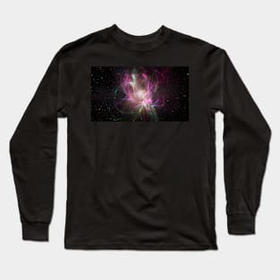 Beautiful Colorful Deep Space Nova Long Sleeve T-Shirt